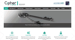 Desktop Screenshot of cipher-it.co.uk